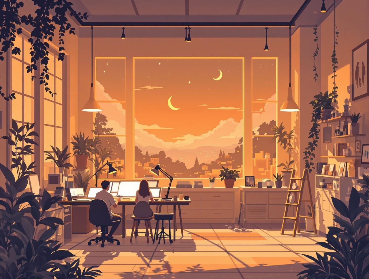 红果官網创作团队工作场景